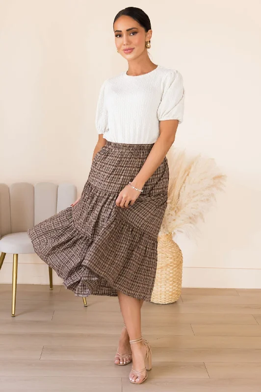 Secret Locket Tiered Skirt