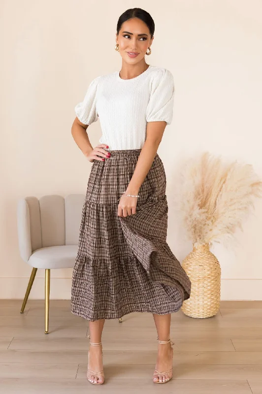 Secret Locket Tiered Skirt