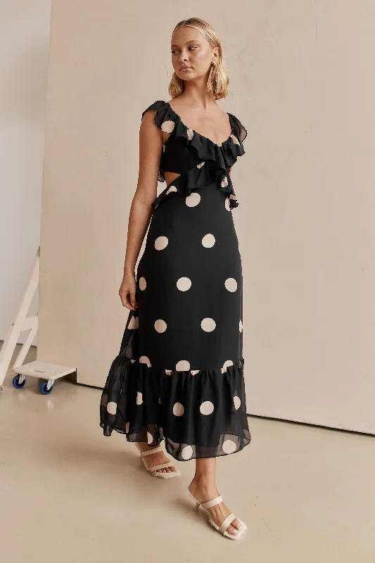 Casey Maxi Dress (Black)