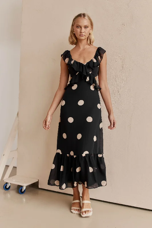 Casey Maxi Dress (Black)