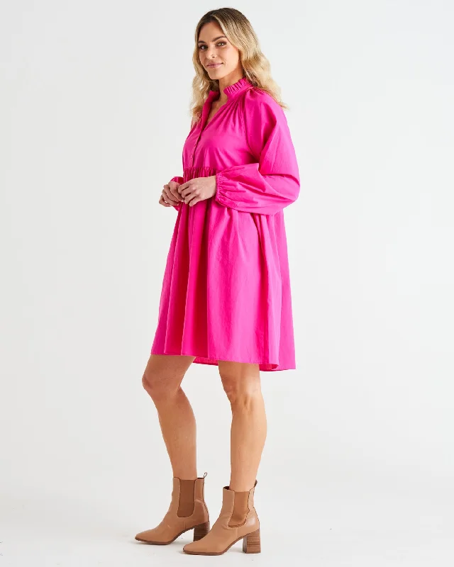 Betty Basics Cottage Dress Autumn Pink