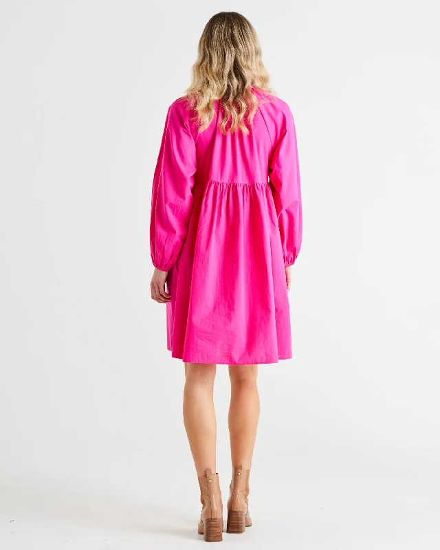 Betty Basics Cottage Dress Autumn Pink