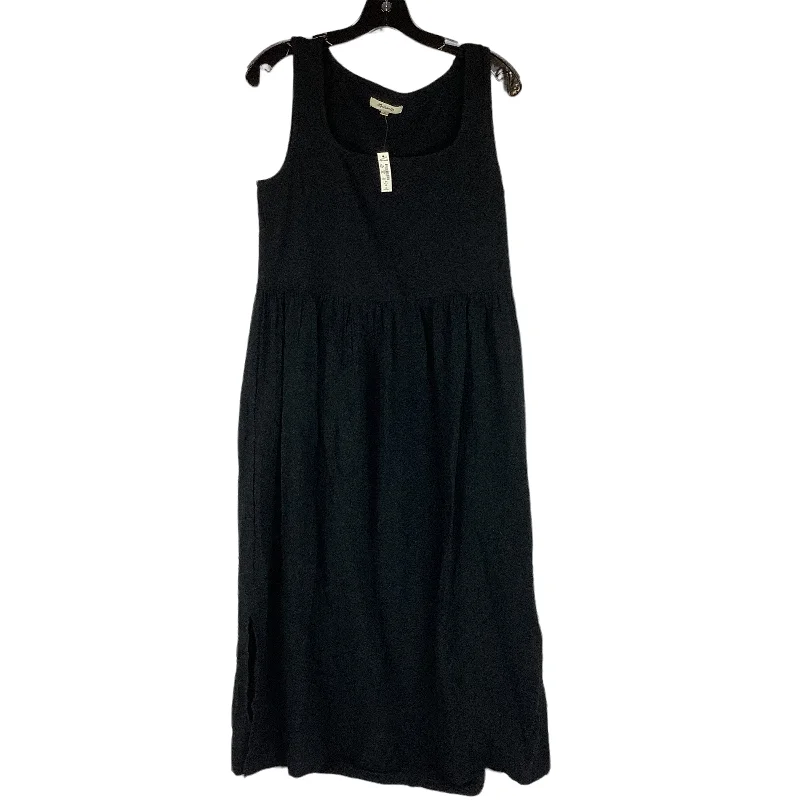 Black Dress Casual Maxi Madewell, Size M