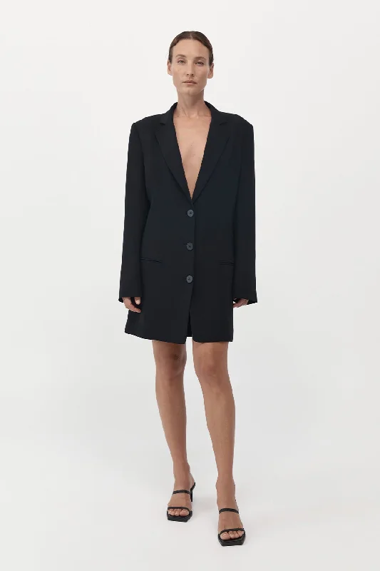 Blazer Dress - Black