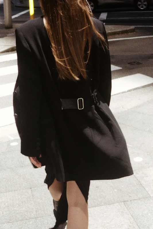 Blazer Dress - Black