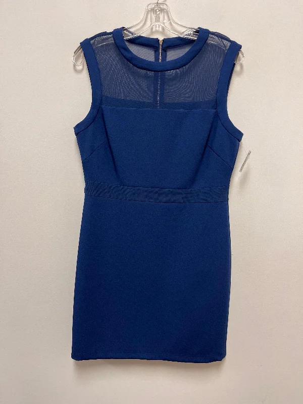 Blue Dress Casual Short Antonio Melani, Size M