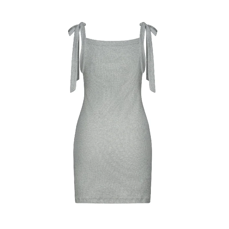 Caitlin Crisp Marsden Mini Dress - Grey Marle