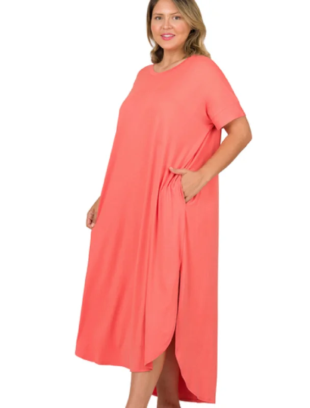 Deep Coral Maxi