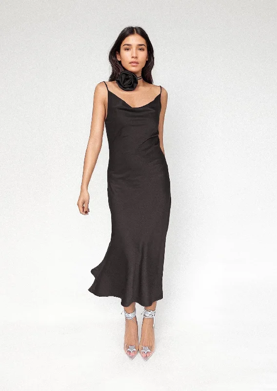 DESIREE DRESS in Black