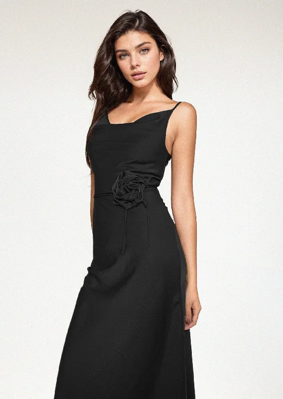 DESIREE DRESS in Black