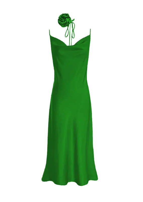 DESIREE DRESS in Green