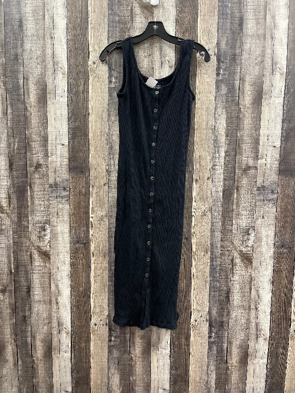 Dress Casual Midi By Gap In Black, Size: S