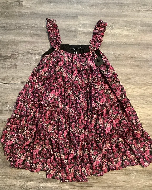 Dress Casual Short By Clothes Mentor In Floral Print, Size: M