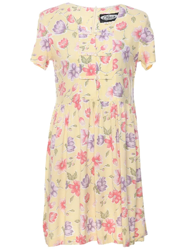 Floral Print Dress - S