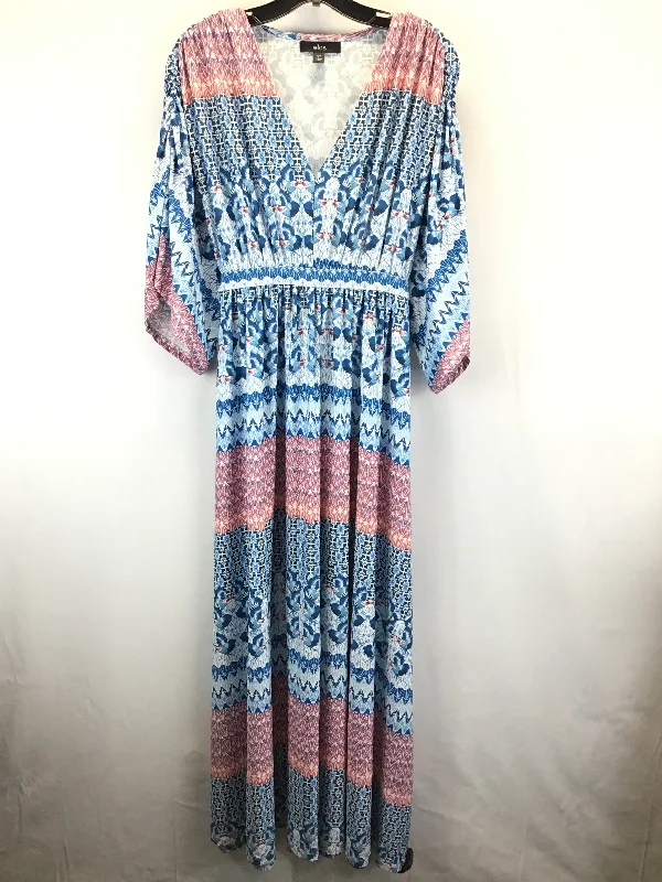 Multi-colored Dress Casual Maxi Ellos, Size L