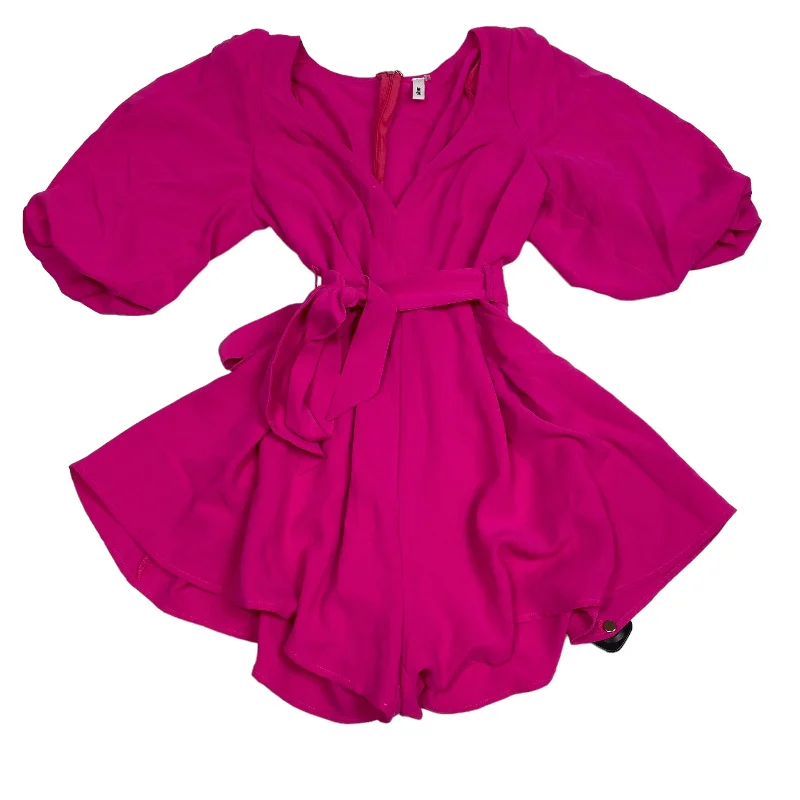 Pink Romper Glam, Size S