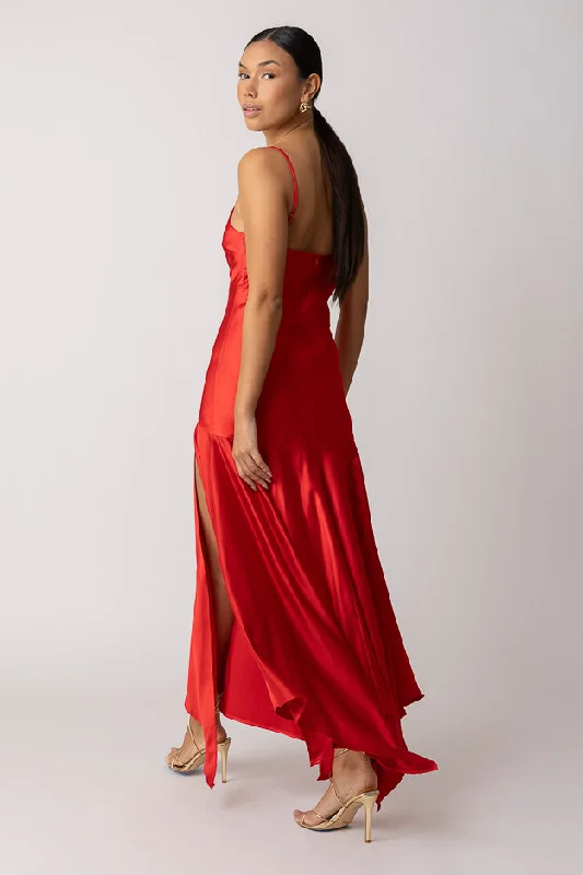 Reseda Dress Red