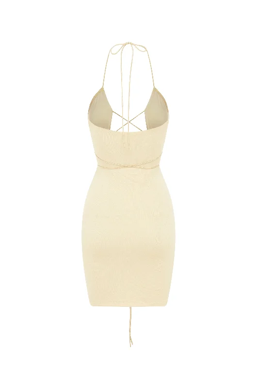 Short Florence Dress Cream