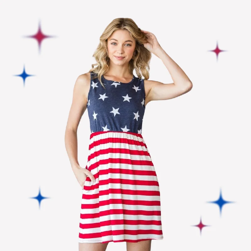 Stars and Stripes Dress