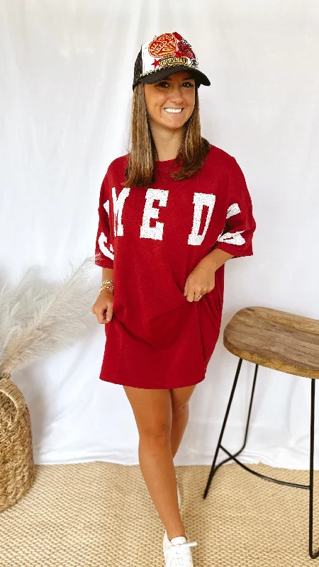 The Gameday T-Shirt Dress