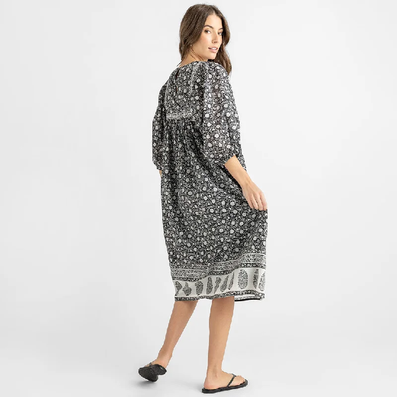 Womens Sanaa Dress - Caviar Garden