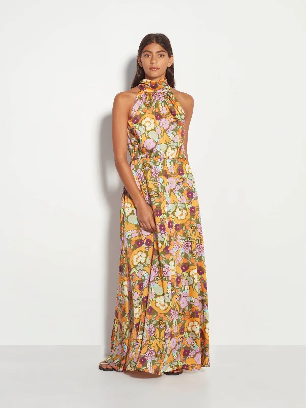 Hana Dress (Tigerlily Twill) Tropicana