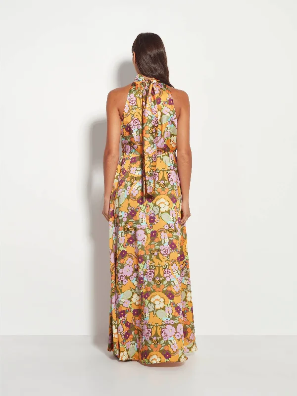 Hana Dress (Tigerlily Twill) Tropicana