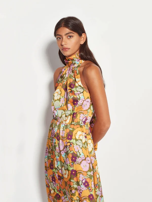 Hana Dress (Tigerlily Twill) Tropicana