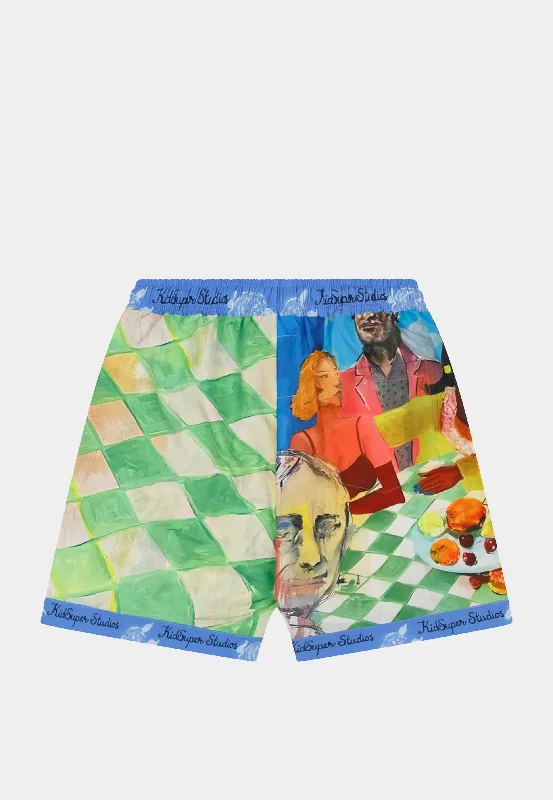 KIDSUPER HSReunion Shorts - Multicolor