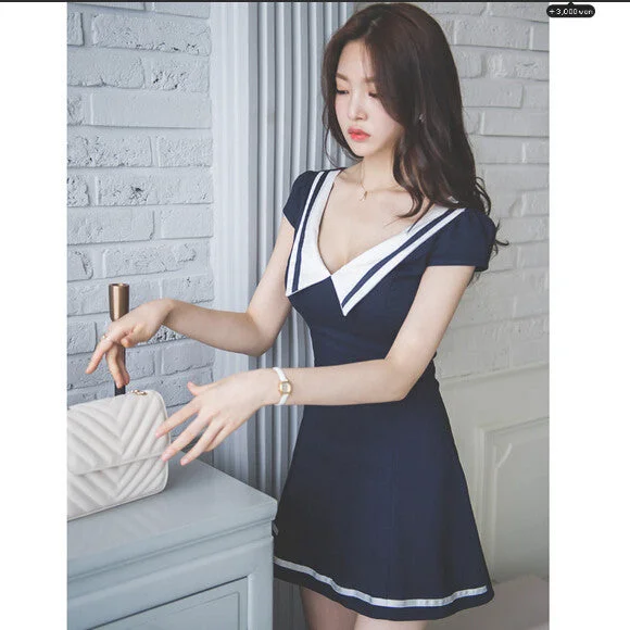 V-neck dress YV18008