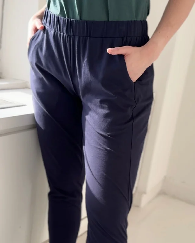 BERKE ankle pants in Navy