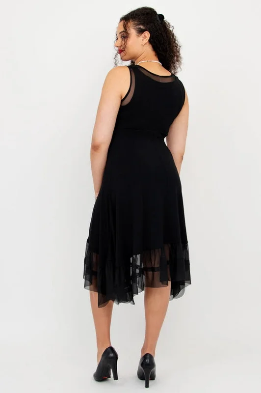 Blue Sky - Danube Dress, Black, Bamboo 🇨🇦