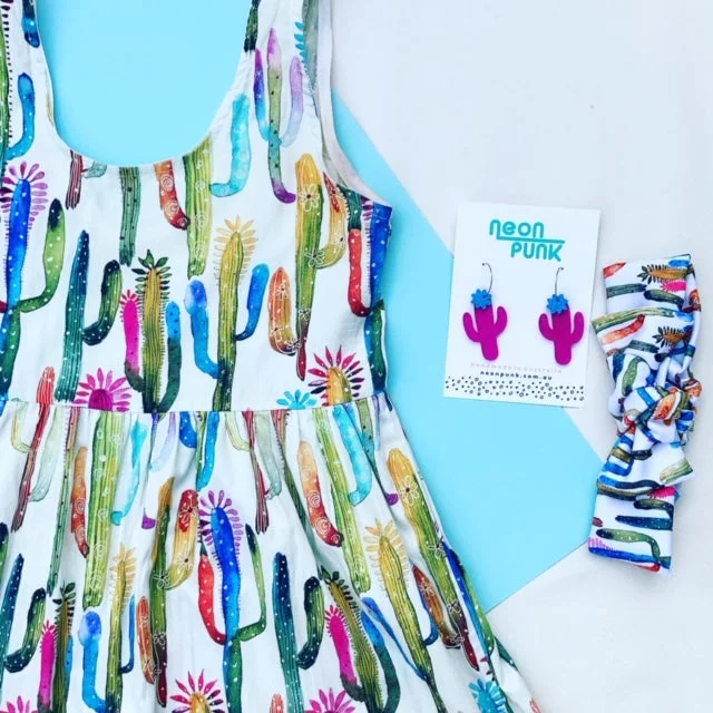 Cactus Makes Perfect Sundress