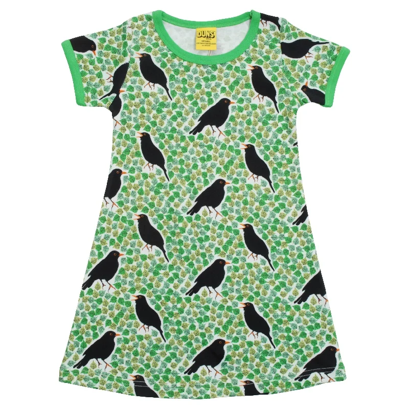 Black Bird - Green Short Sleeve Dress - 2 Left Size 2-3 & 12-13 years