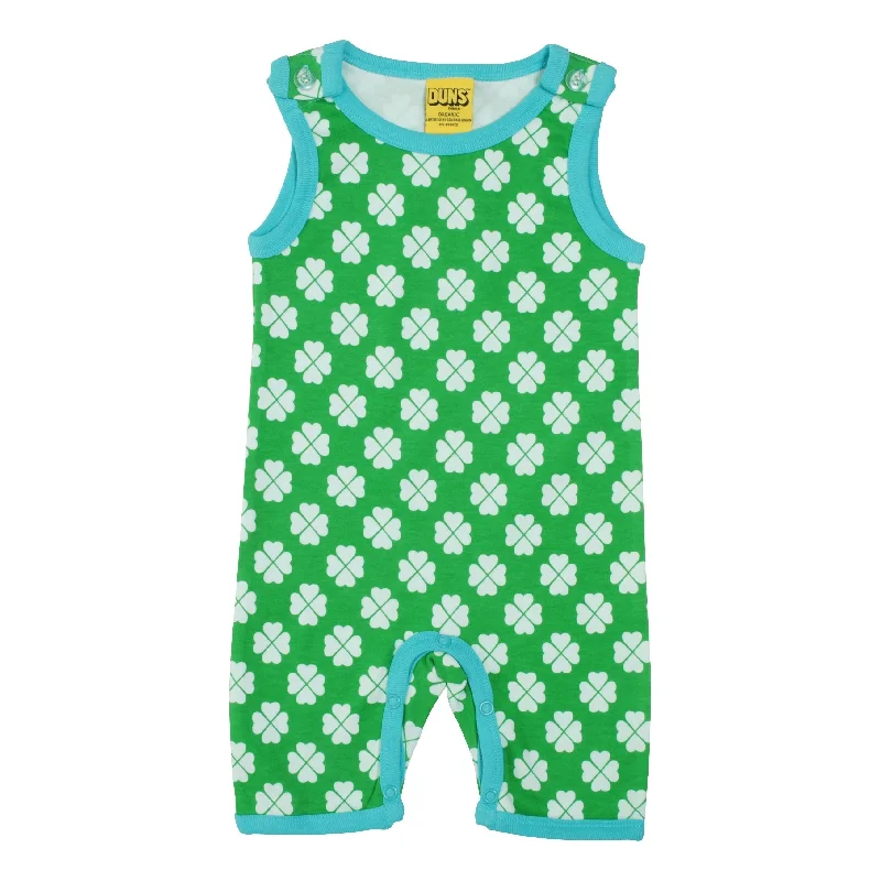 Clover - Green Summer Dungarees - 1 Left Size 1-2 months