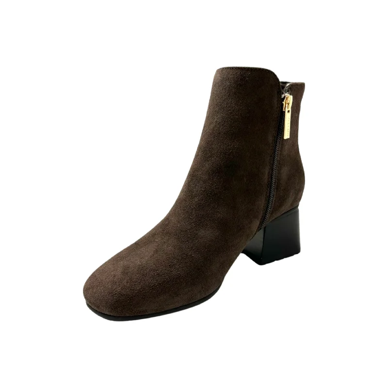 Gigi Chocolate Suede WATERPROOF