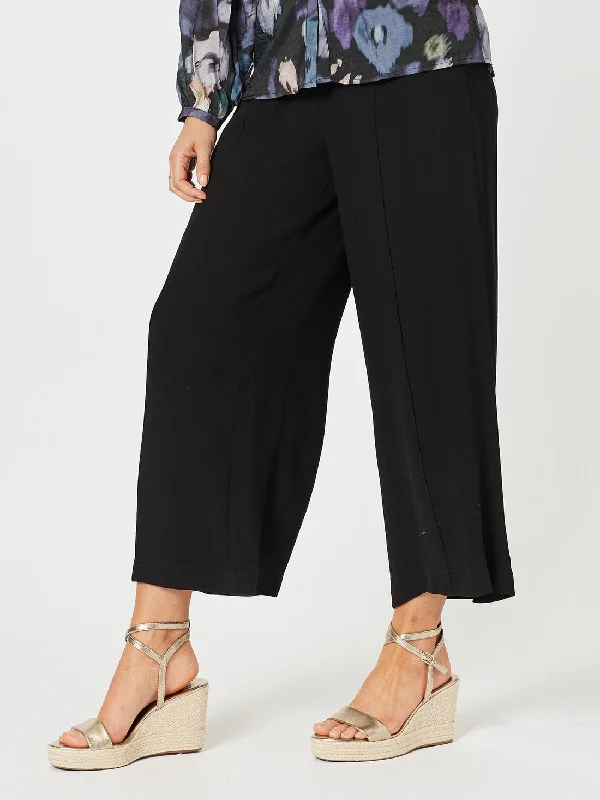 HAMMOCK AND VINE Jodie Wide Leg Pants Black