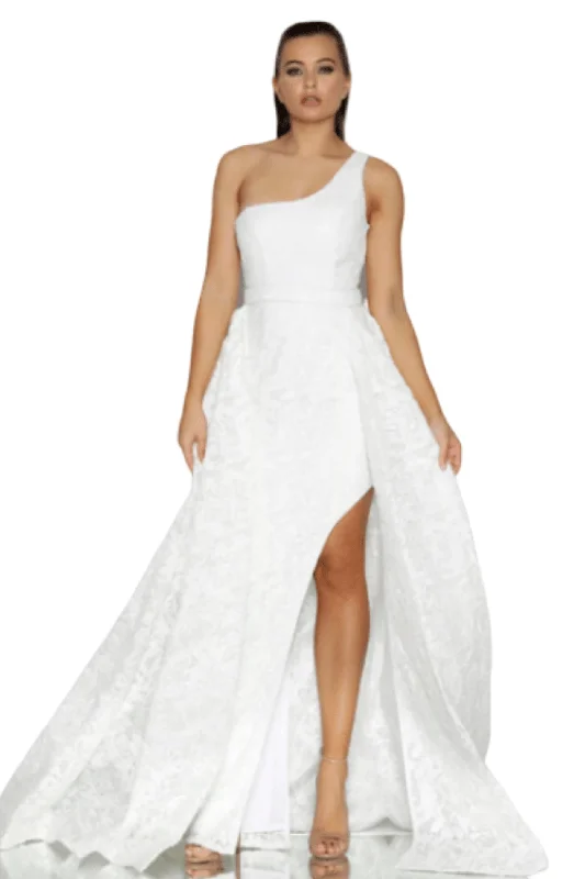 BUY IT JADORE Samantha Gown with Overskirt JX2010 (White)