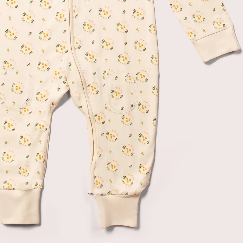 Quince Flowers Adaptive 2-Way Zip Suit