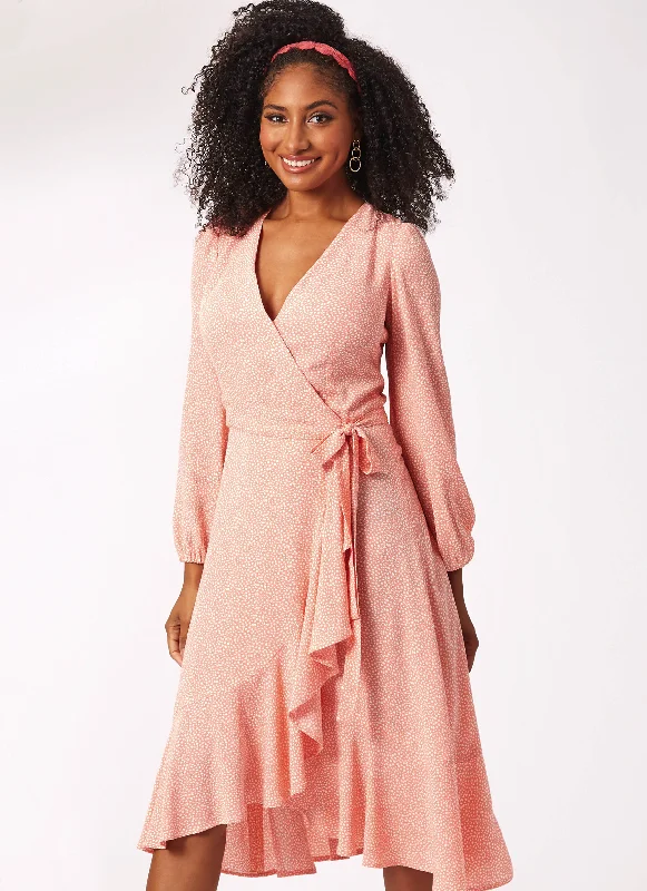 New Look sewing pattern 6750 Wrap Dress