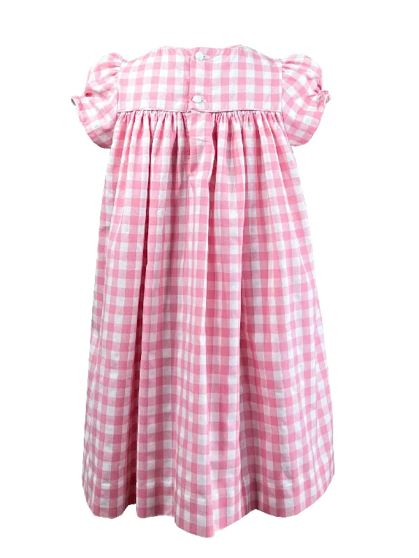 Pink Gingham Joséphine Dress