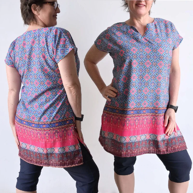 Sari Tunic Dress - Mai Thai Print