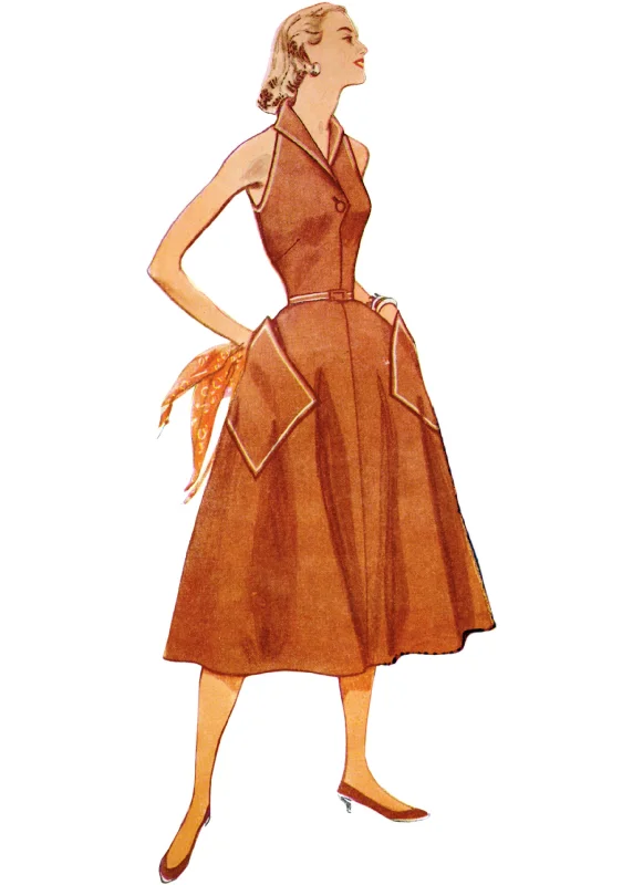 Simplicity Sewing Pattern 9913 Misses' 1950's Dress