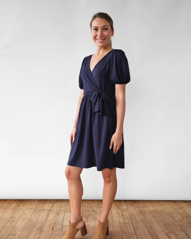 SKYE dress in Navy