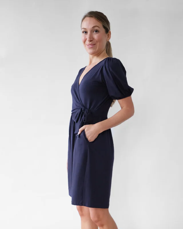 SKYE dress in Navy