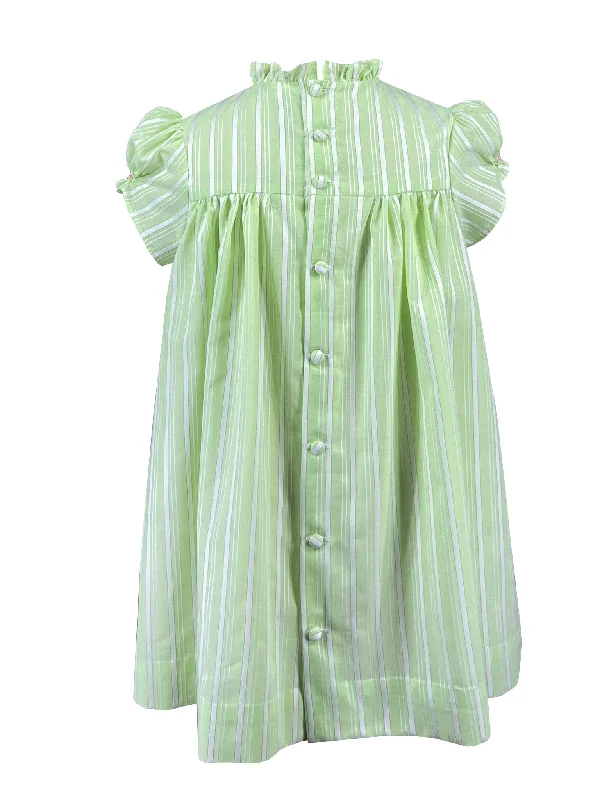 Verdant Striped Ivy Dress