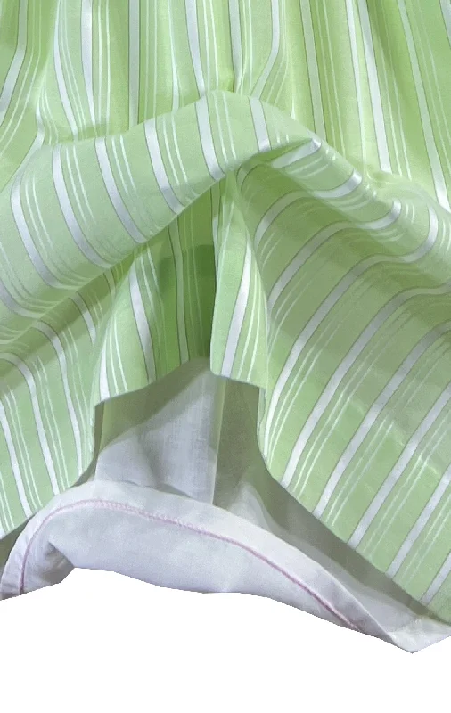 Verdant Striped Ivy Dress